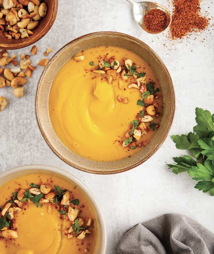 Spiced Cauliflower and Sweet Potato Soup — The Food Doula Perinatal